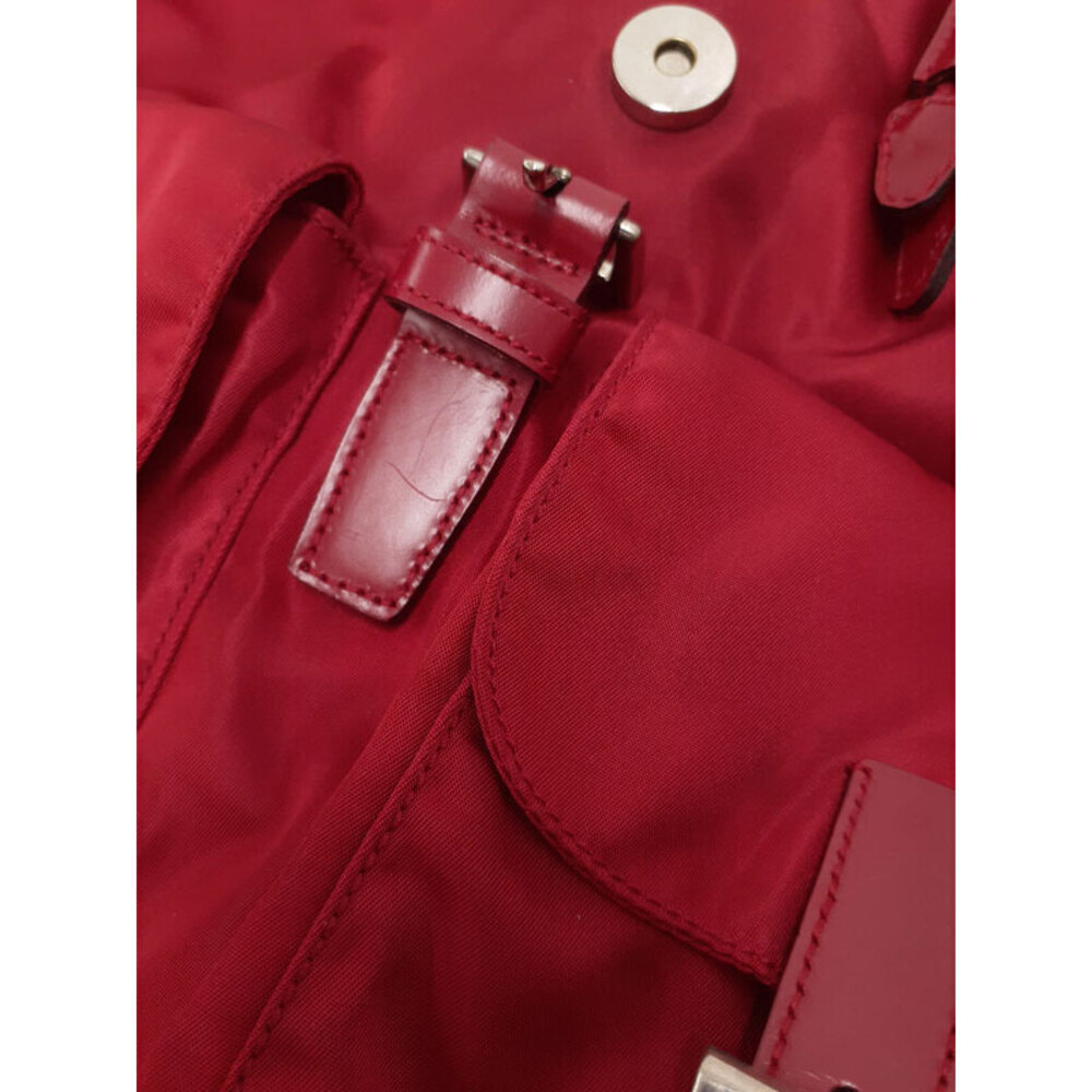 PRADA Two Pocket Tessuto Backpack Rucksack Daybag Black - Picture 6 of 9